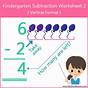 Kindergarten Subtraction Lessons