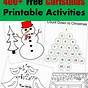 Holiday Activity Pages Printable
