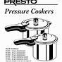 Presto Pressure Cooker Manual Pdf
