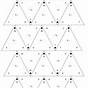 Fact Family Triangles Worksheet