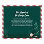 The Story Of The Candy Cane Printable