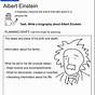 Einstein Kindergarten Worksheet