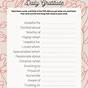 Gratitude In Recovery Worksheets