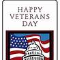 Veterans Day Printable Cards