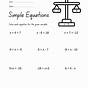 Equation Practice Worksheet