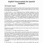 Learn English Worksheets For Spanish Speakers