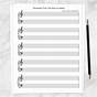 Free Printable Blank Sheet Music