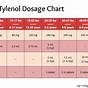 Dog Tylenol Dosage Chart