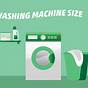 Washing Machine Sizes Chart Cubic Feet