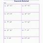 Exponents And Roots Worksheet