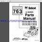 Bobcat 763 Owners Manual