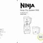 Ninja Pro 1100 Manual
