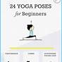 Yoga Beginner Poses Chart