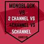 Mono Vs 2 Channel Amp