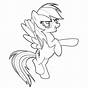 Rainbow Dash Coloring Pages Printable