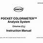 Hach Pocket Colorimeter Ii Manual