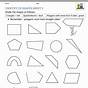 Free Printable Geometry Worksheets
