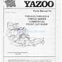 Yazoo Red Rider Owner's Manual