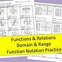 Functions And Relations Worksheets Answer Key