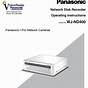 Panasonic Wj Nv300 Quick Start Guide