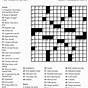 Printable Sports Crossword Puzzles Free