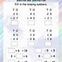 Practice Addition And Subtraction Worksheet