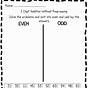 Even And Odd Worksheets 2nd Grade