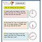 Time Word Problems Grade 2