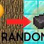 Minecraft But Blocks Drop Random Items Mod