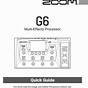 Zoom G1on User Manual