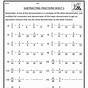 Fractions Math Worksheets