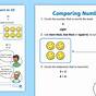 Comparing Numbers 1 10 Worksheet Kindergarten