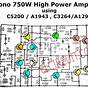 A1695 C4468 Amplifier Circuit Diagram