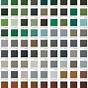 Tiger Powder Coating Color Chart