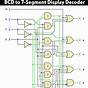 Bcd To Seven Segment Circuit Diagram