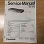 Panasonic Service Manual