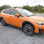 2019 Orange Subaru Crosstrek