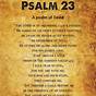 Psalm 23 Printable Pdf