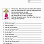 Esl Worksheet For Beginners Printable