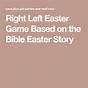 Printable Easter Left Right Game