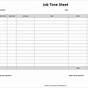 Printable Construction Time Sheets