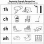 Diagraph Worksheet Kindergarten