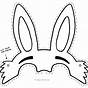 Printable Easter Bunny Hat Template