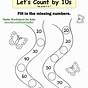 Counting By 10s To 100 Worksheet