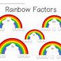 Factor Rainbow Worksheets
