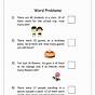 Subtraction Word Problems Worksheets