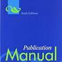 Apa Publication Manual Sixth Edition