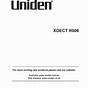 Uniden Xdect 8155+1 Manual