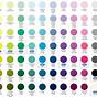Wilton Frosting Color Chart