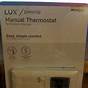 Lux Thermostat Manual Tx9600ts